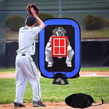 Amazon.co.jp: ピッチングネット 野球ピッチングトレーニング器具 137